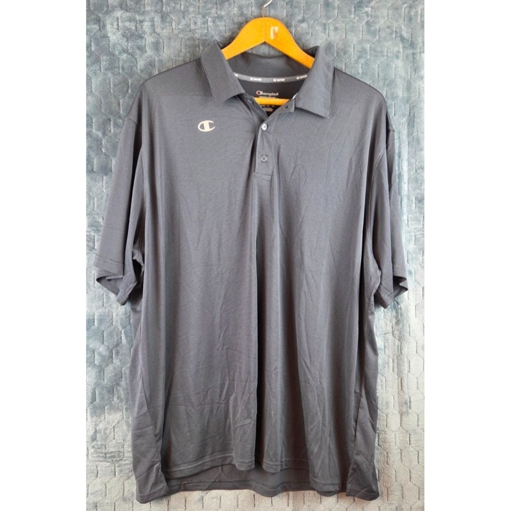 Champion Performance Vapor Polo Shirt Men's Size 3XL‎ Dark Gray